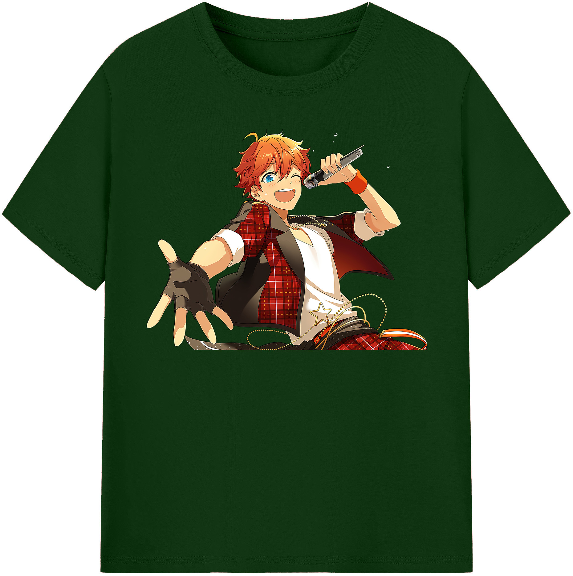 （画像用） あんさんぶるスターズ! Ensemble Stars 綿100％半袖Tシャツ（フロントプリント）